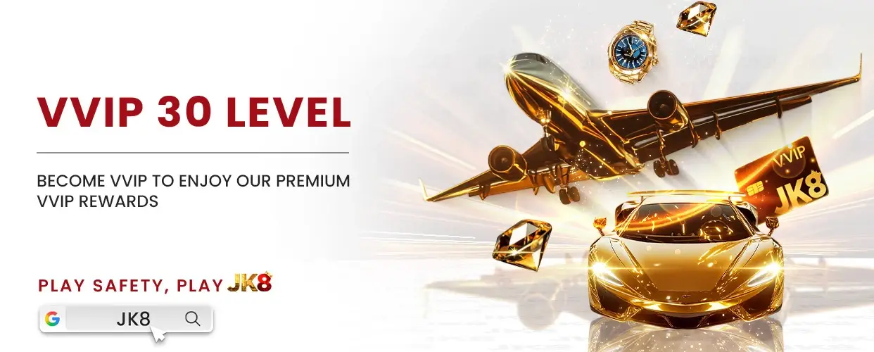 JK8 promotional banner 20 - Online casino Malaysia