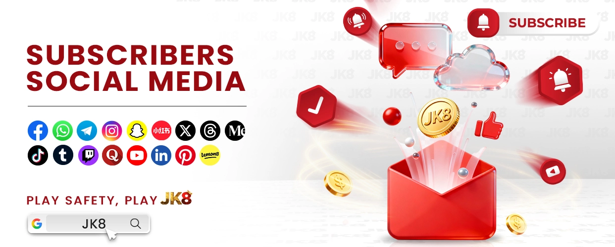 JK8 promotional banner 18 - Online casino Malaysia