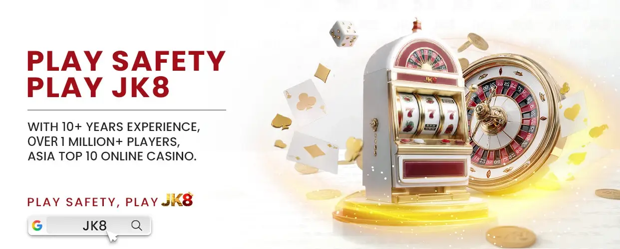 JK8 promotional banner 15 - Online casino Malaysia