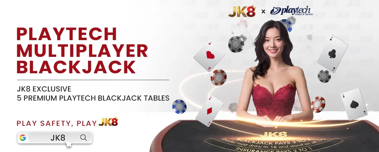 JK8 promotional banner 10 - Online casino Malaysia
