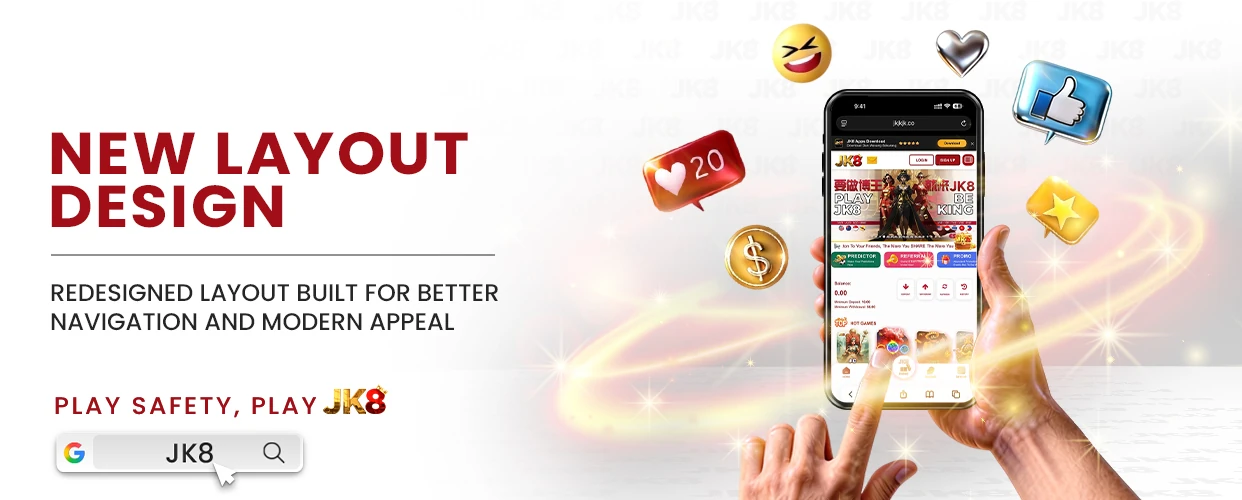 JK8 promotional banner 4 - Online casino Malaysia