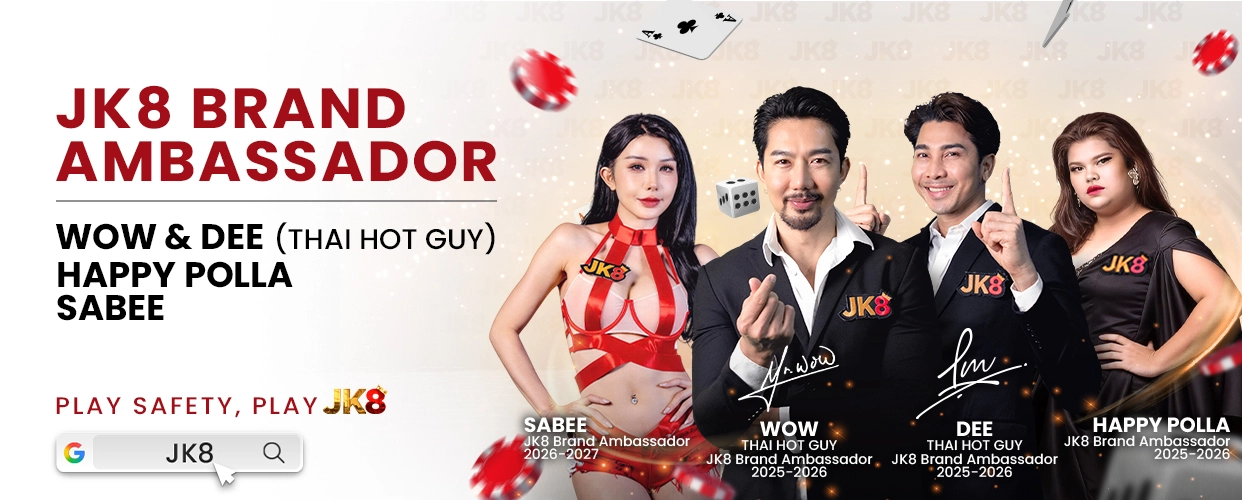 JK8 promotional banner 12 - Online casino Malaysia